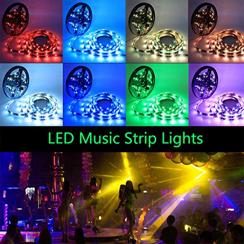 Tira LED RGB flexible con control remoto RF 0.5 m miniatura 2