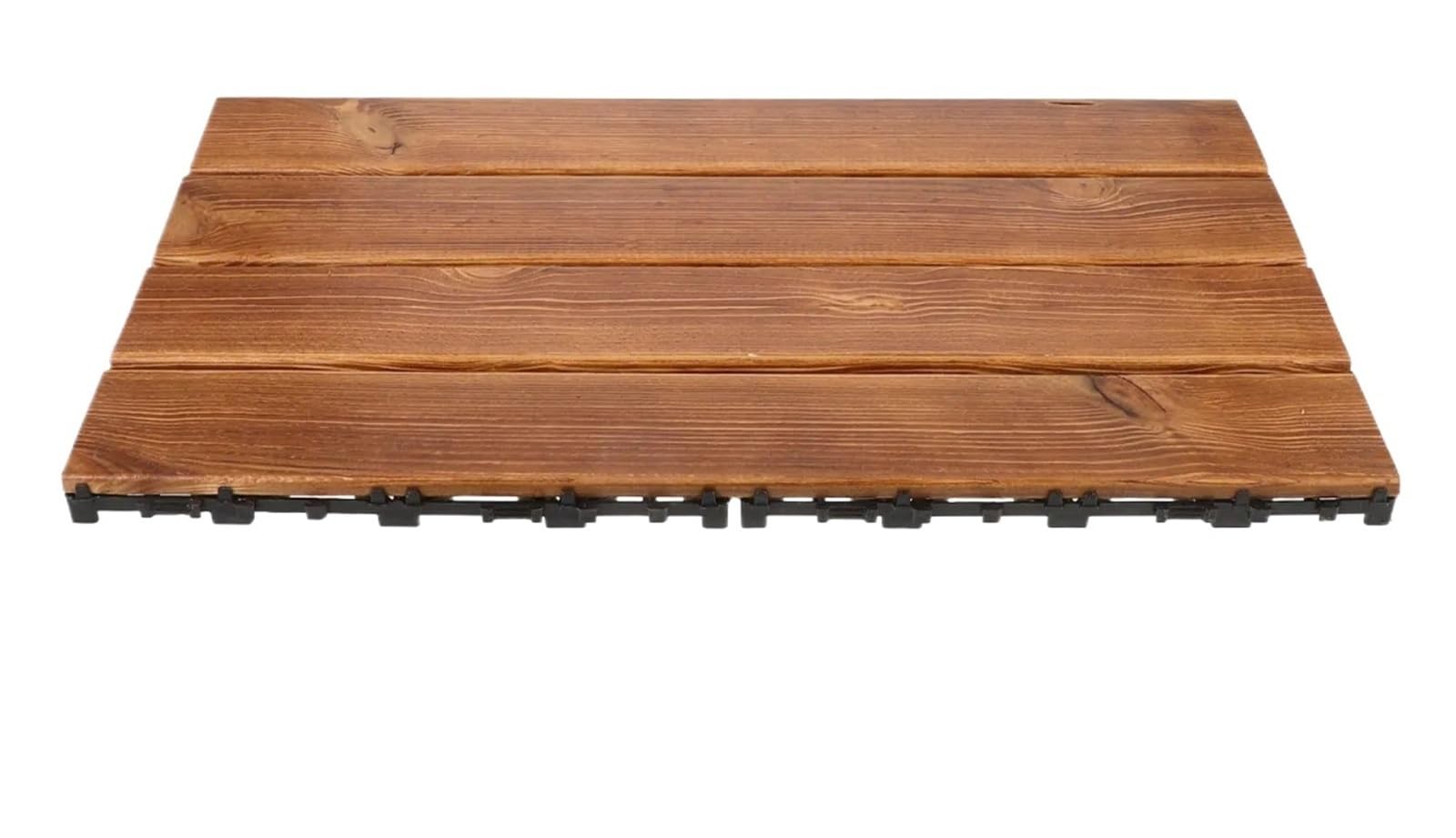 Baldosa Madera Carbonizada Multiusos Exterior