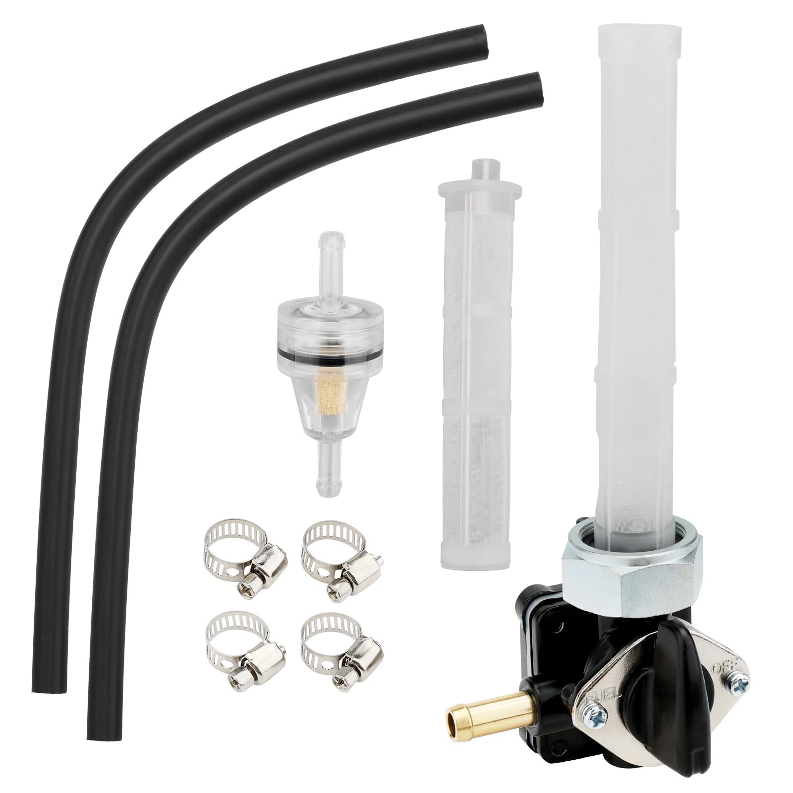 ファットダック Amazon.com: Fuel Valve Petcock with Male Thread, for 1995