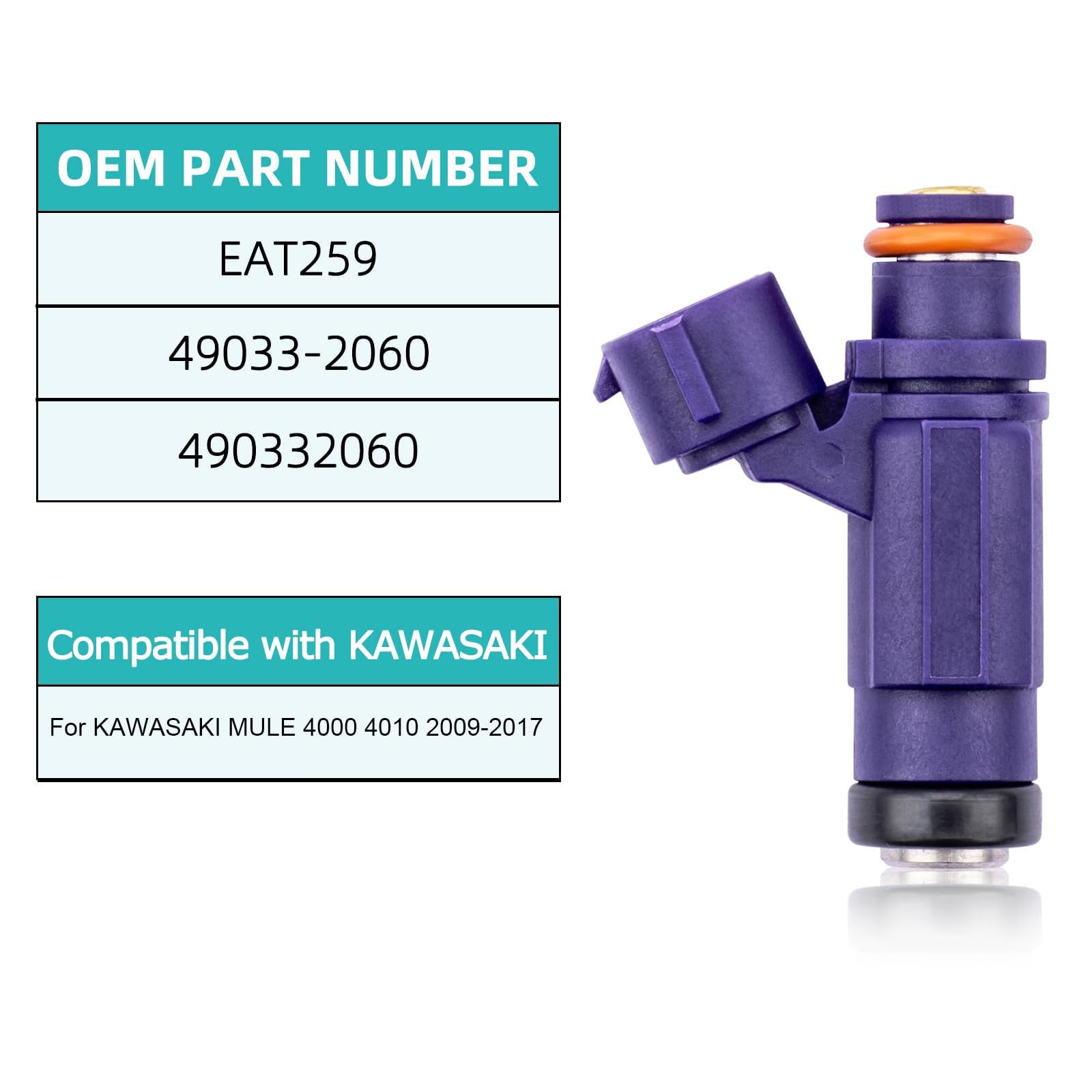 Amazon.com: AULINK 2PCS EAT259 49033-2060 490332060 Fuel Injector