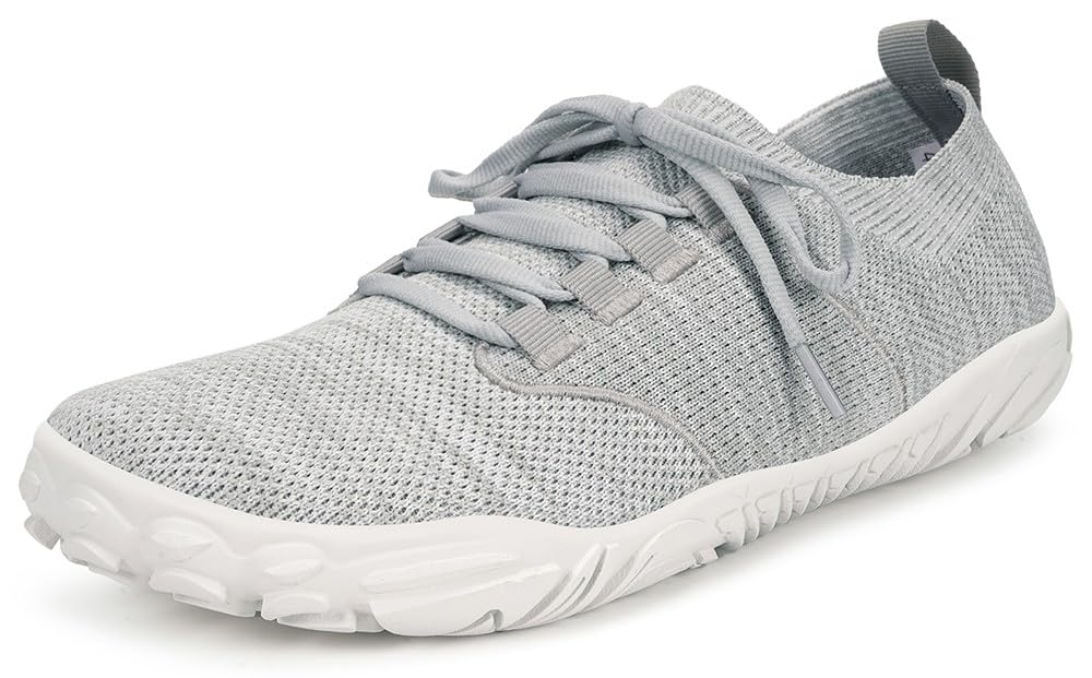 Knit Barefoot Minimaliste Uomo Donna Scarpe da Pianta Larga Trail Sneaker Camminata Running Leggere Flessibile con Zero Drop Soles 36-47