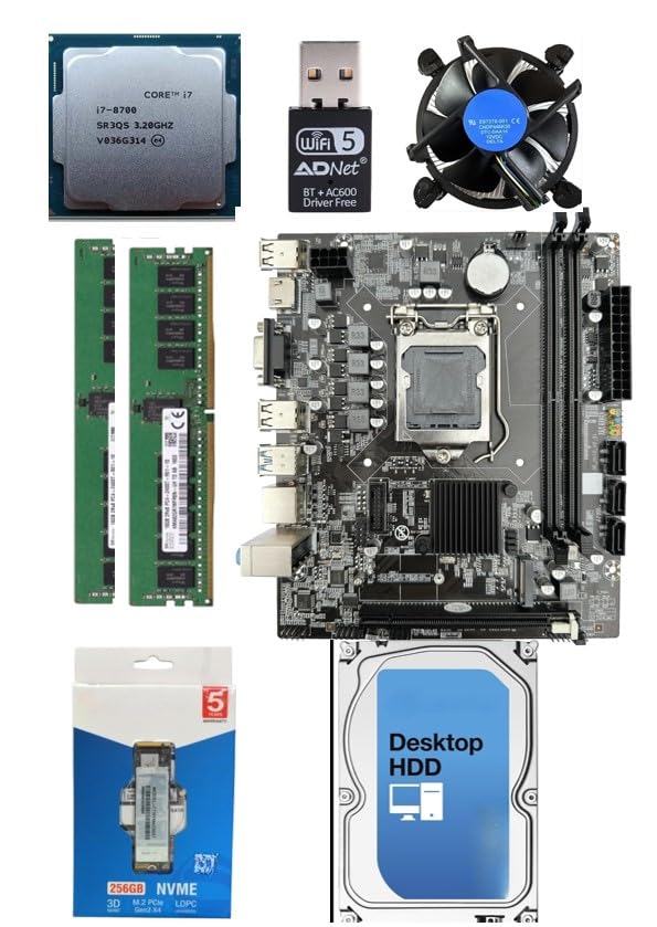 Amazon.in: Buy PreSolve| H110 Motherboard Combo- i7-8700 Processor