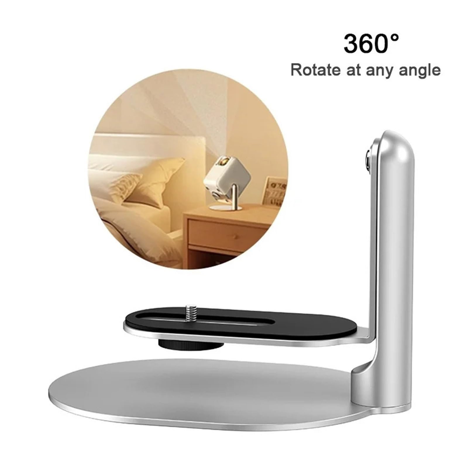 Supporto for proiettore, multiangolo, lega di alluminio, 6 mm