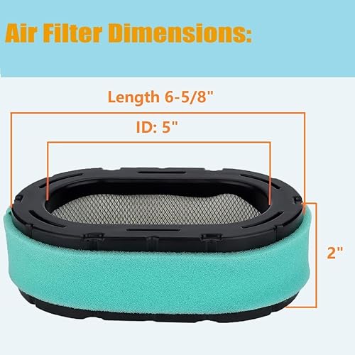 Miniatura 4 de Annolai Kit de mantenimiento serie 7000 Filtro de aire KH-32-883-09-S1 para Kohler KT745 KT740 KT735 KT730 KT725 KT715 KT610 KT620 19HP-26HP Engine