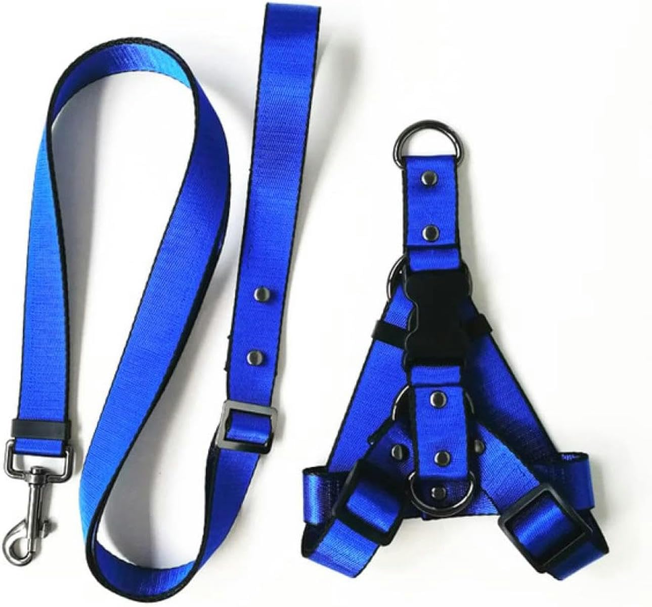 Hundegeschirr Halsband Leine Sets Hundeleine Geschirr und Halsband für Kleine Mittel Große Hunde-Geschirr und Leine 4-L