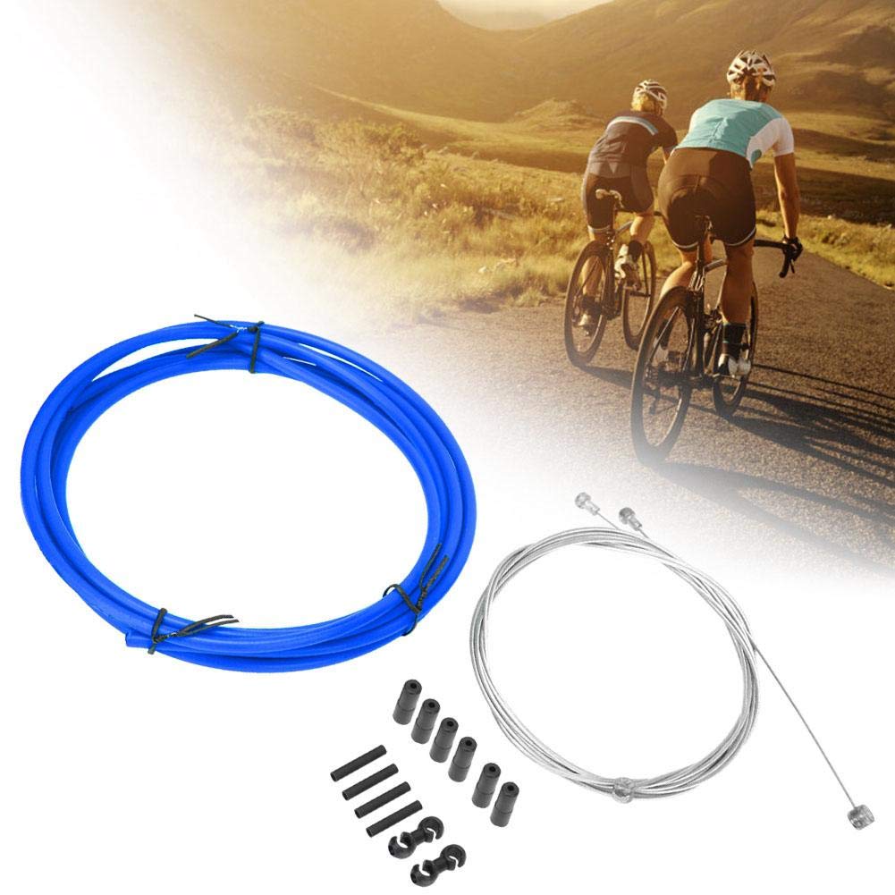 Alomejor 10 Cavi Cambio Interno In Acciaio Zincato Per Bici Da Strada E Mountain Bike, Lunghezza 2m