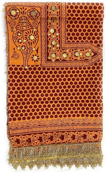 Traditional Uttarakhand Women Chunni's Women's Cotton Pichora Scarf Stole For Bridal Wear3