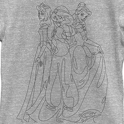 Disney Girls' Princess Group T-Shirt2