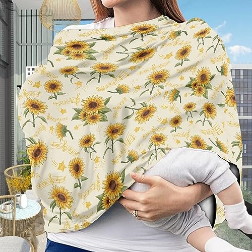 Image of Multi-Purpose Baby Car Seat Cover Protection for Baby Car Seat Nursing Breastfeeding Covers Infant Stroller Cover