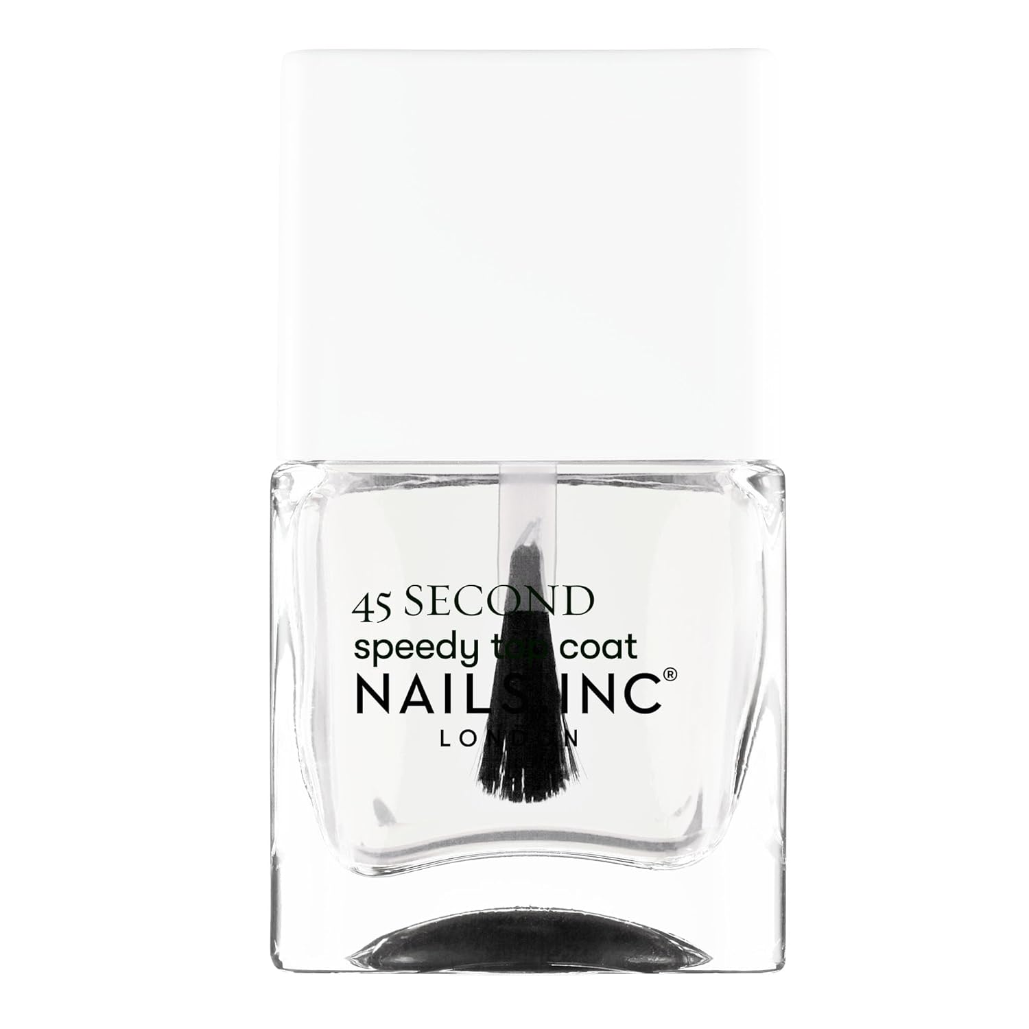 Nails Inc 45 Second Speedy Gloss Nail Polish Top Coat Rapid Dry Air Dry Ultra Glossy Chip Resistant