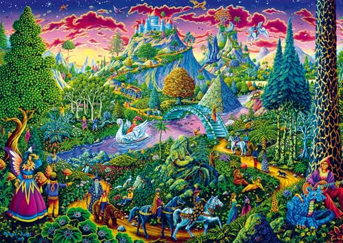 Schmidt 58612 Fantastique Monde des Contes de Fées Puzzle, 1000 pièces