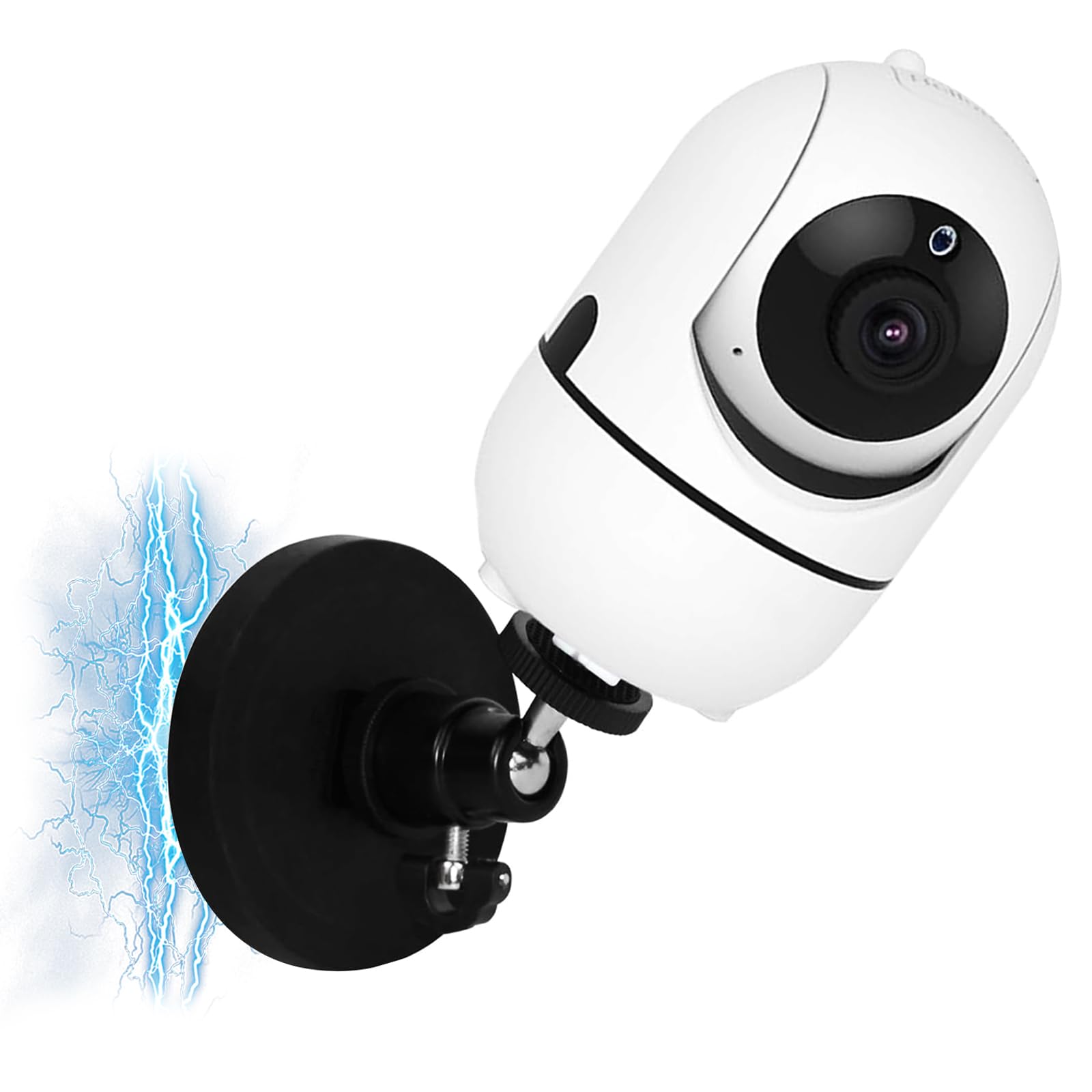 Magnetic Baby Monitor Mount Compatible with HelloBaby HB65/HB40/HB6550/HB6558/HB66/HB6339/HB6550 Pro,ANMEATE SM935E/SM650/IFamily 43E,Kidsneed SM935,Baby Camera Mount,No Drilling Baby Monitor Holder