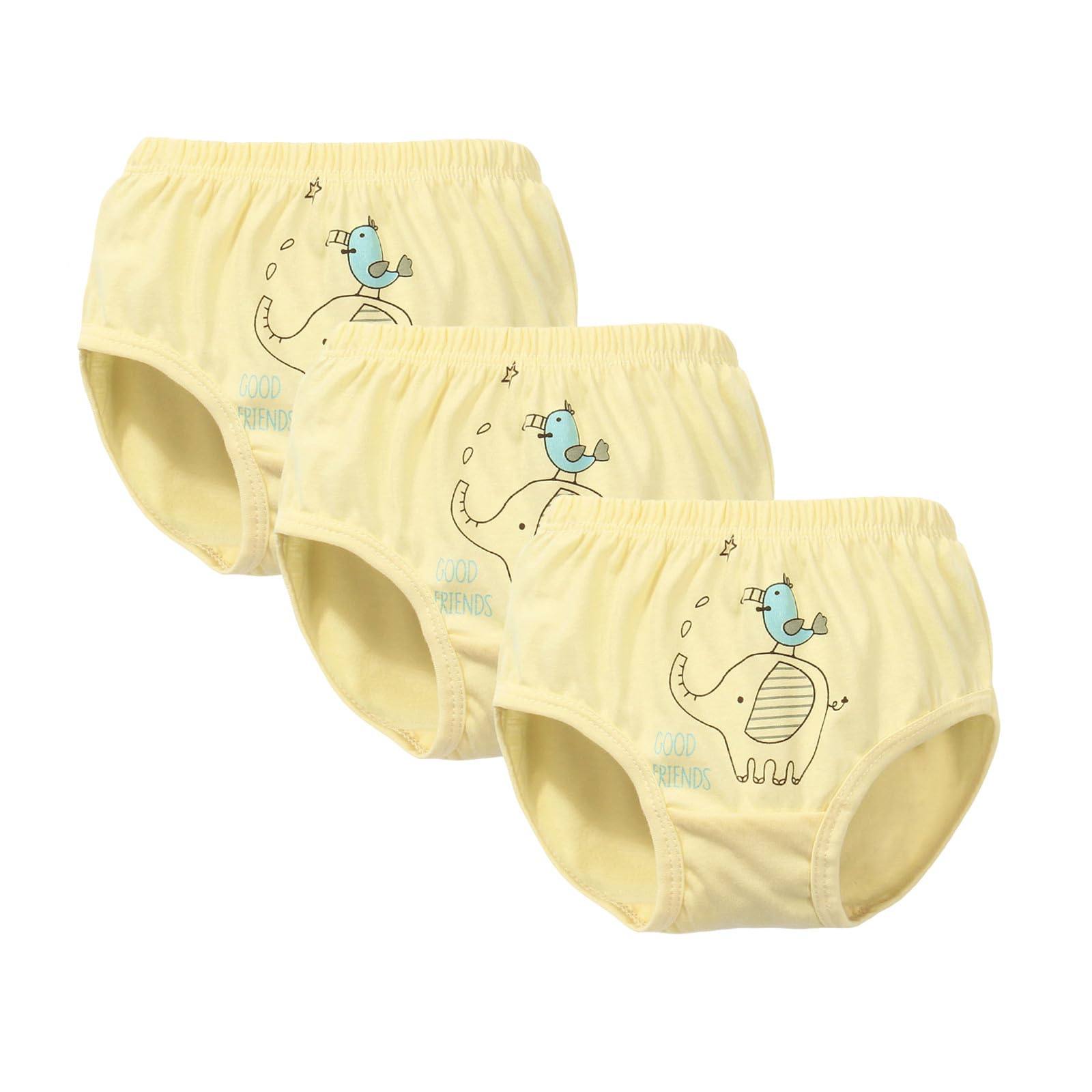 4 Mutandine Bambina In Cotone | Con Fiocco E Balze | Taglie 3M-5Anni | Confortevoli - Foto 2