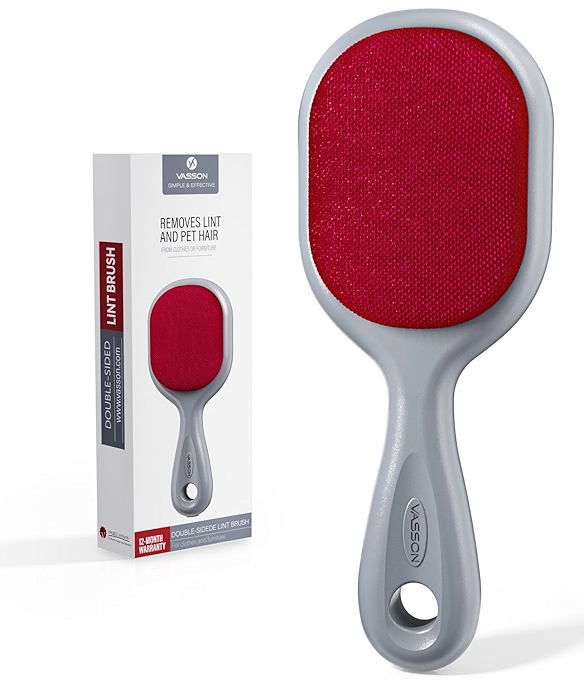 VASSON双面衣物去毛球刷