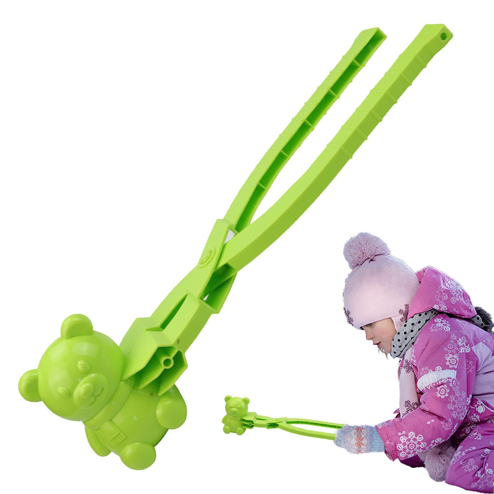 Amazon | KJOET 用アウトドア用雪型, クマの形をした雪玉おもちゃ冬の