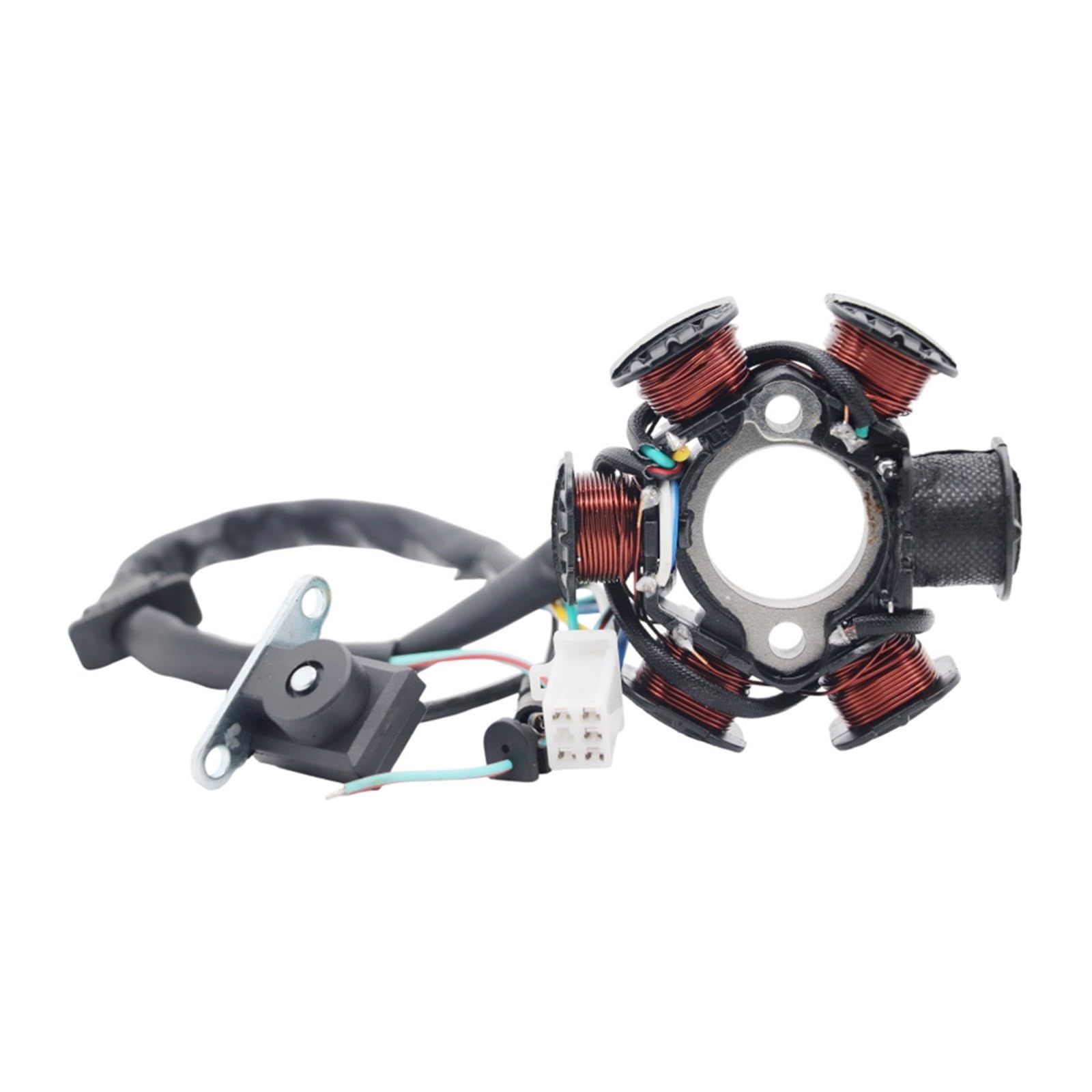 Parti di ricambio Bobina dello statore elettrico del motore del motociclo C90 adatta for accessori moto C90 a 6 poli Pezzi di ricambio del motore C90 a 6 poli