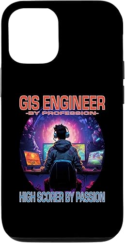 Miniatura 4 de iPhone XR GIS Engineer Funny Gamer - Fun Pun Gaming Case