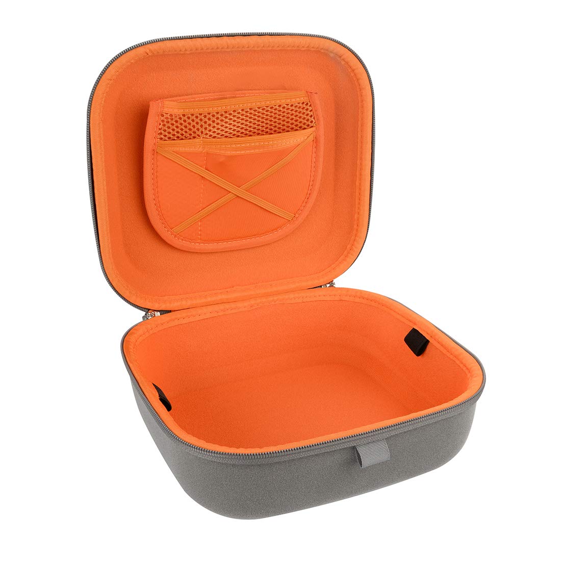 Geekria Kopfhörer-Hülle Für Echo Buds – Hartschalen-Etui Mit Kabel-Fach, Grau