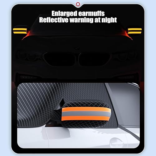 Miniatura 6 de Cubierta de nieve para parabrisas de coche para Nissan Navara D22 Navara D40 Navara D40 S Navara Np300 2000-2024, fundas protectoras plegables para