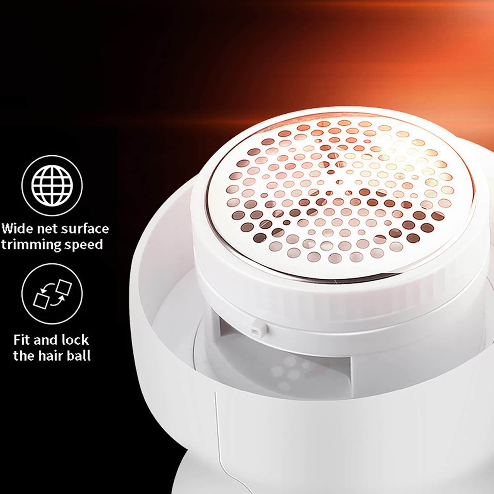 Sweater Spool Machine Trimmer, Elektrischer Debobbler Mit 2 Ersatz-Klebewalzen, Elektrischer USB-Akku Betrieben, Leicht Und Tragbar, Für Kleidung, Teppich, Sofa