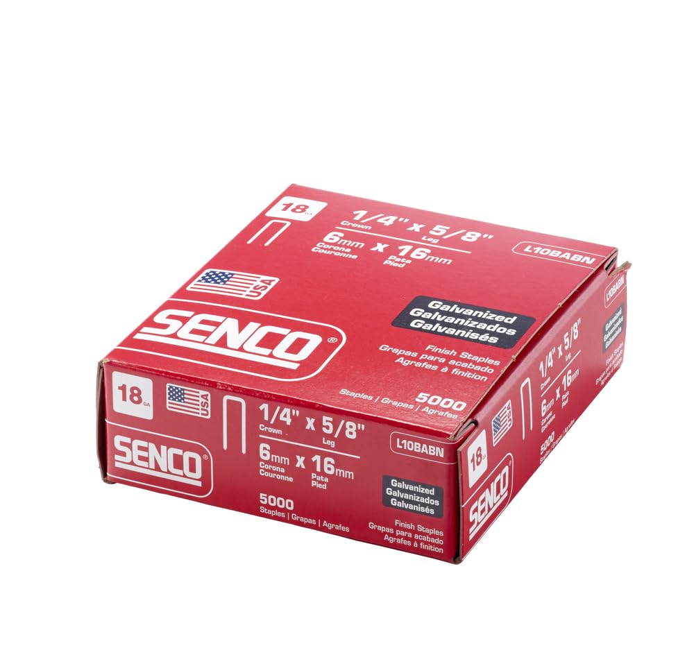 SENCO Galvanized Staples - 1000 Count -6 SENCO Galvanized Staples - 1000 Count -6
