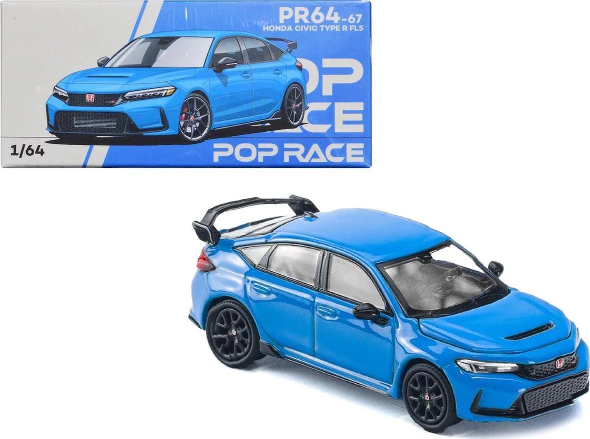 Amazon.com: Civic Type-R (FL5) Boost Blue Pearl 1/64 Diecast Model