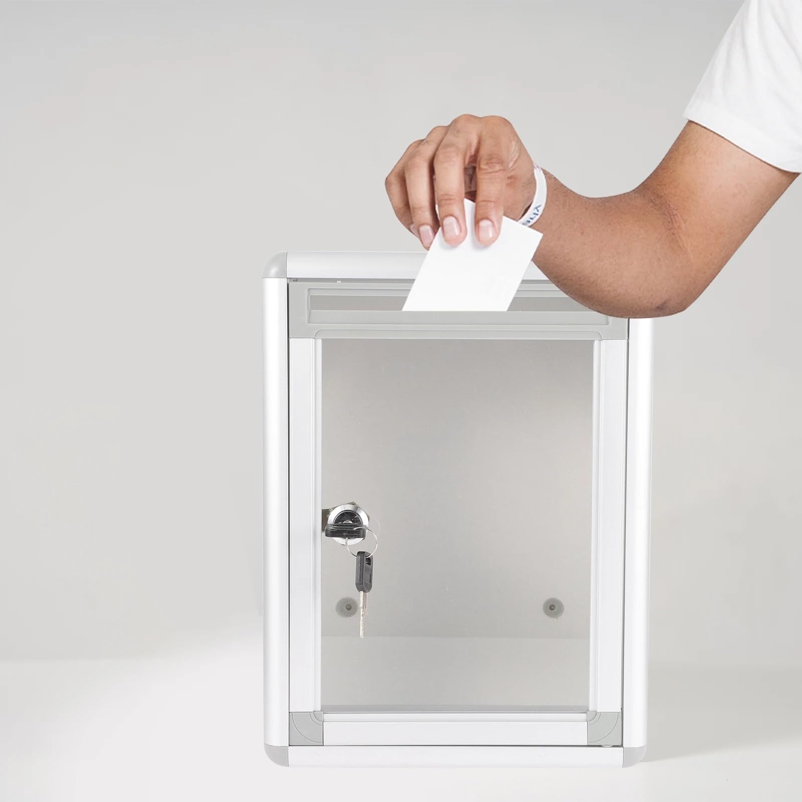 Briefkasten, öffentlicher Briefkasten, Beschwerdebriefkasten, Briefpostbehälter, Vorschlagskasten mit Schloss, öffentlicher Beschwerdekasten, Wandbriefkasten Vorschlagsboxen