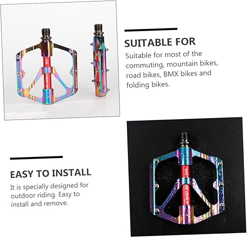 Miniatura 8 de YARNOW 2 Pairs Bicycle Alloy Accessories