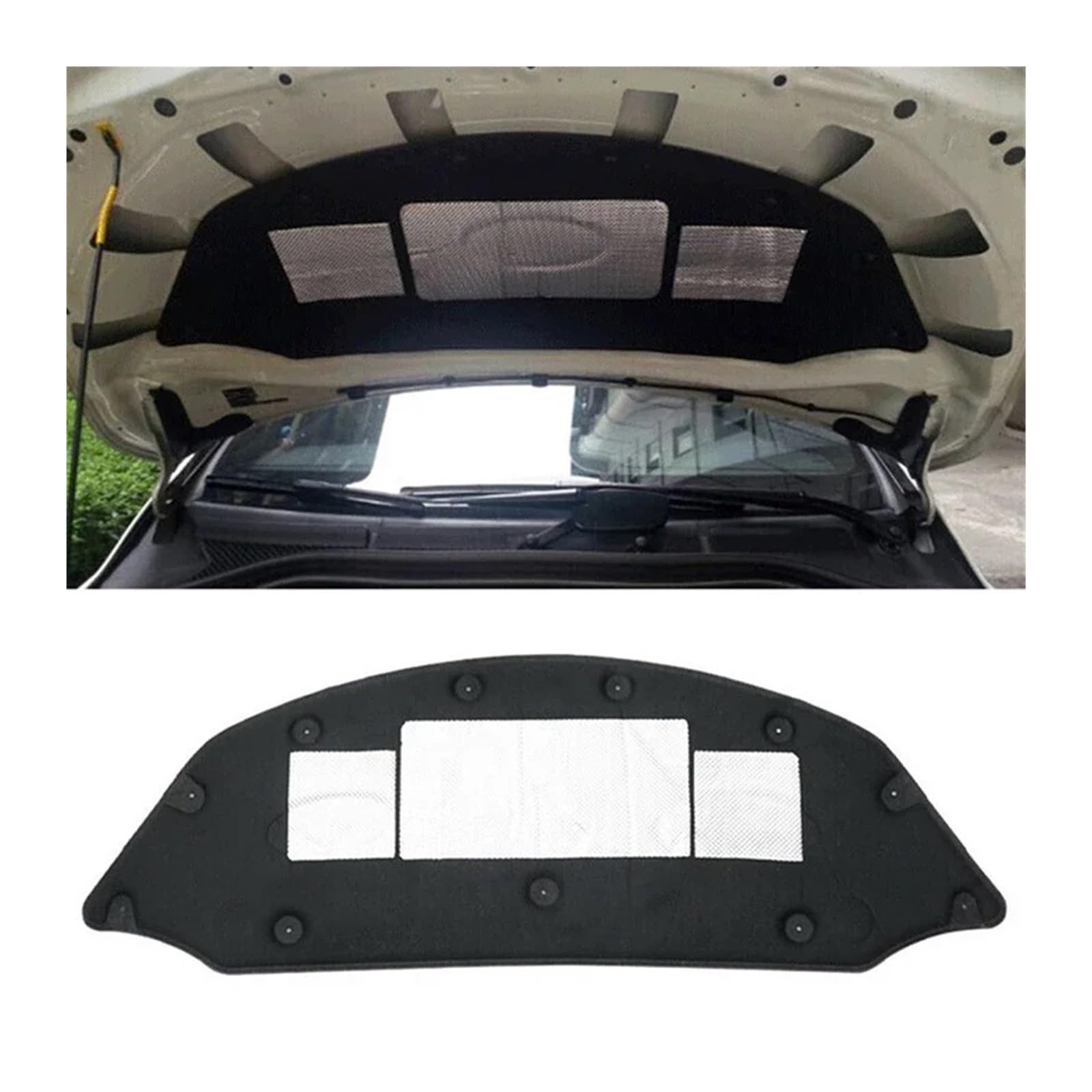 Car Engine Hood Sound and Heat Insulation Cotton Compatible for-Benz B-Class W246 B180 B200 2012-2018