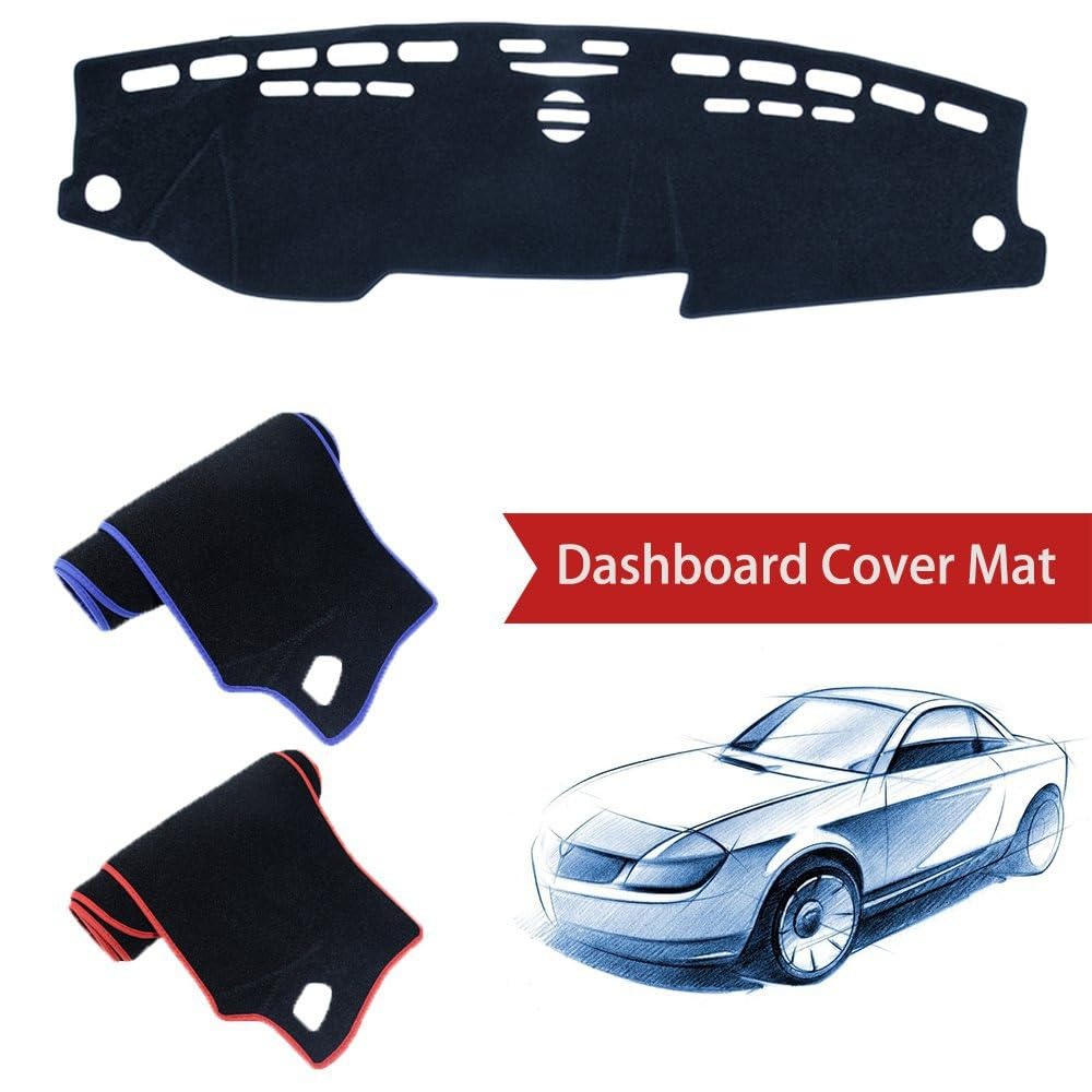 Copri Cruscotto Per Mercedes Classe E W212 (2010-2012) - Per E200, E250, E300, E220d, AMG, RHD/LHD, Nero - 9