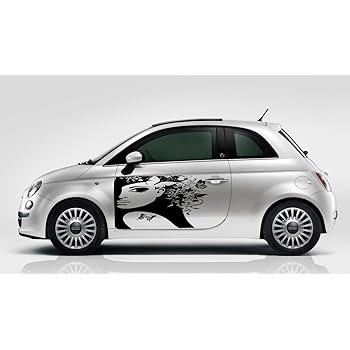 Amazon Com Butterfly Car Side Vinyl Graphics Vehicle Wrap Car Side Design G6940 Home Kitchen
