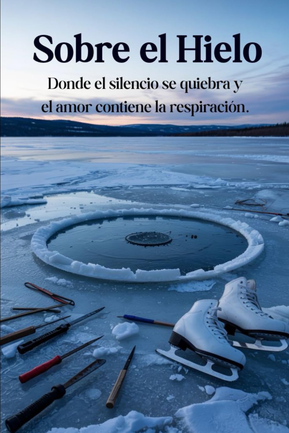 Sobre el Hielo: Donde el silencio se quiebra y el amor contiene la respiración.