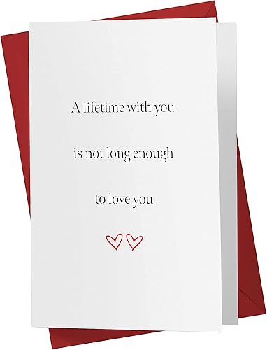 Tarjeta de cumpleaños dulce para hombres y mujeres, tarjeta de feliz cumpleaños para amigos, tarjeta de felicitación individual grande de 5.5 x 8.5,