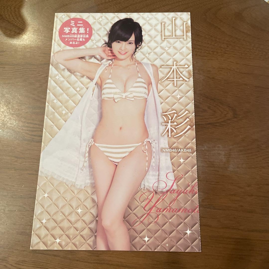 Amazon.co.jp: 山本彩 ミニ写真集 少年マガジン AKB48 NMB48 : おもちゃ