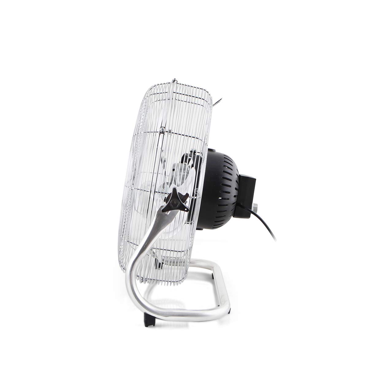 Orbegozo PWO 1947 - Ventilador industrial con movimiento oval, aspas de 45 cm de diámetro, 3 velocidades, inclinación regulable, recogecables, 120 W