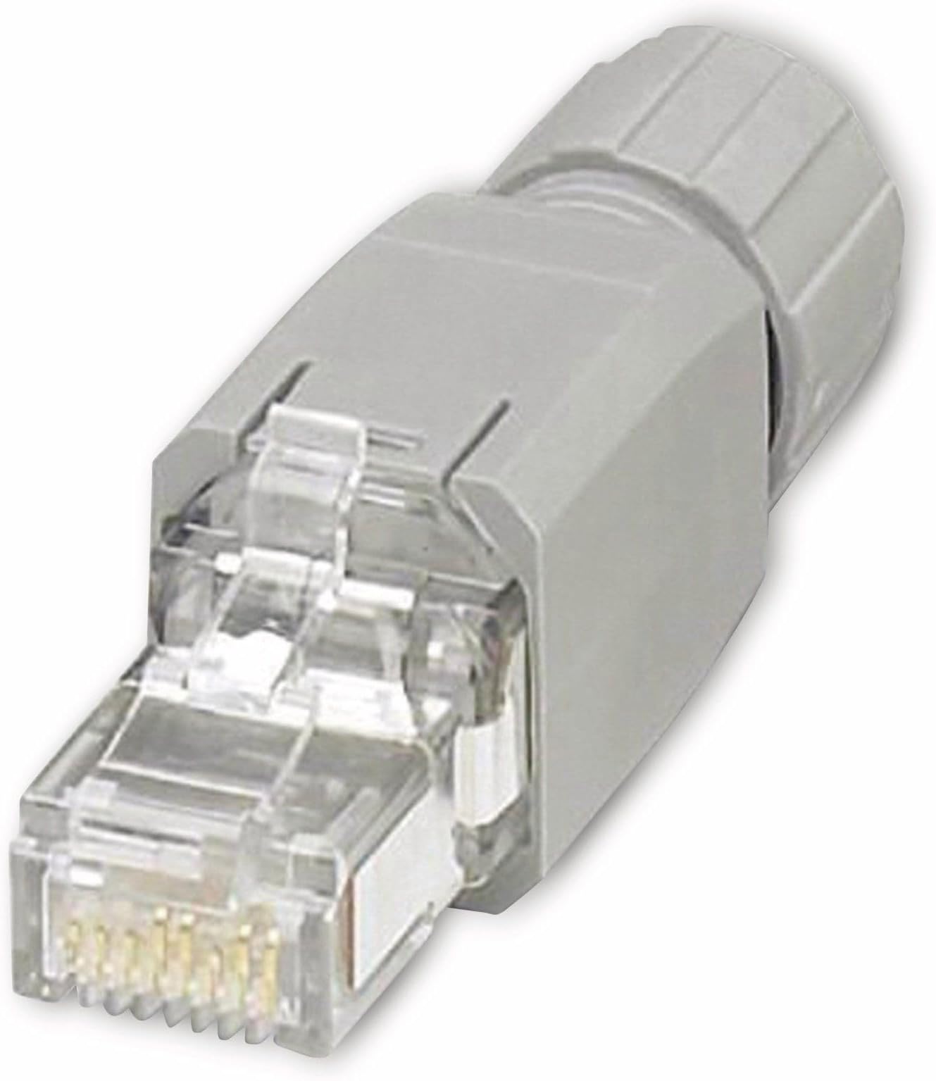 Phoenix vs-08-rj45 – 5-Q/IP20 RJ-45 connector – White (12.4 g, 14 mm, 59 mm, 14.6 mm, White, IP20)