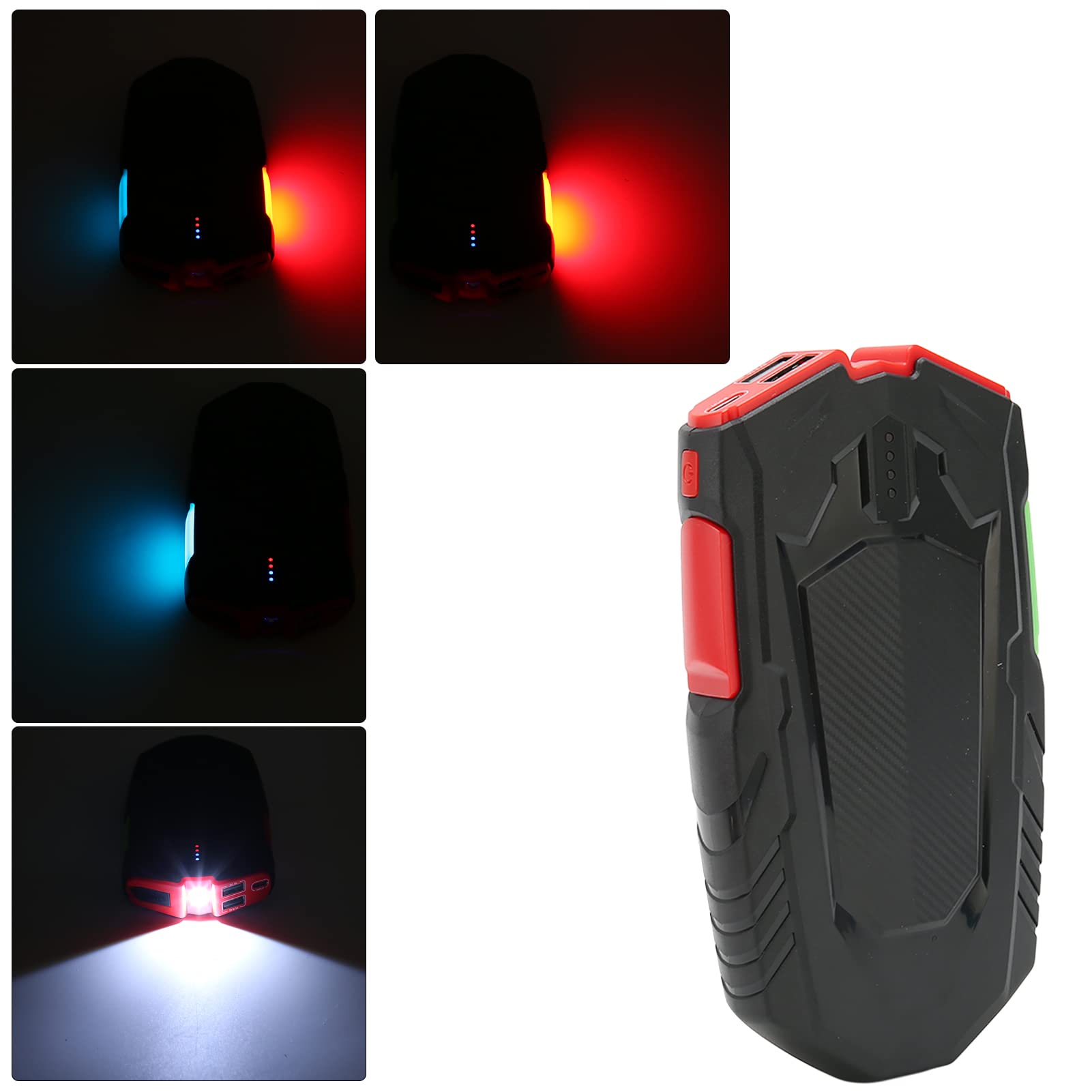 Cuifati Arrancador de Coches Portátil, 8000mAh 600A Pico para Motores de