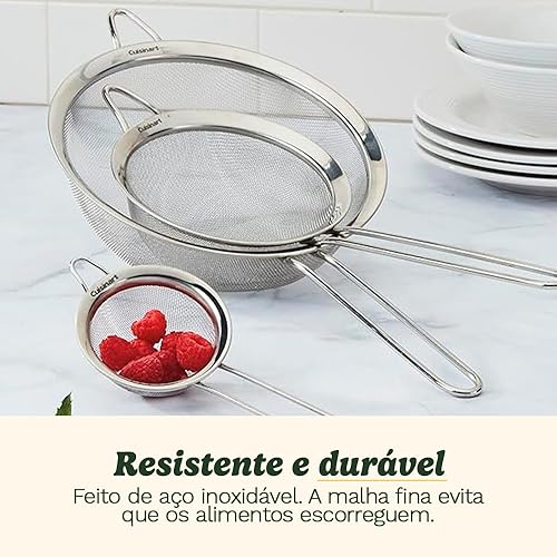Miniatura 5 de Cuisinart CTG-00-3MS - Juego de 3 coladores finos de malla 1 acero inoxidable