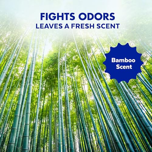 Image of Lysol Toilet Bowl Cleaner Clinging Gel, Cleaning, Disinfecting, and Stain Removal, Bleach Free Bathroom Cleaning Supplies, Bamboo Scent, 24 fl oz. (2 Pack)
