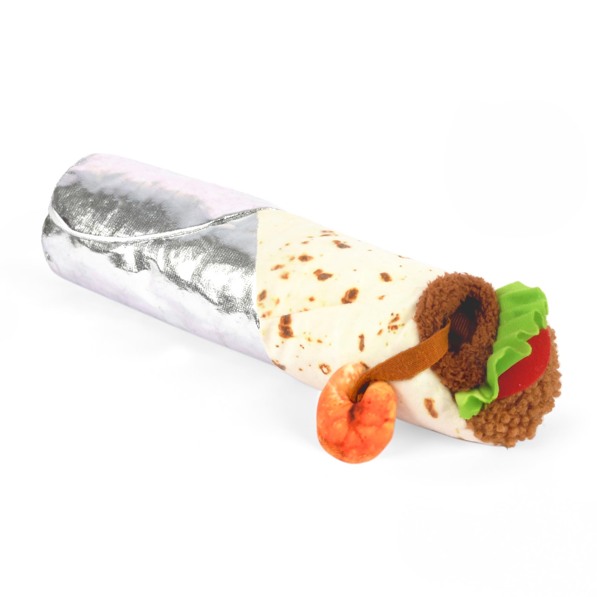 P.L.A.Y zabawka dla kotów_Feline Frenzy Kicker zabawka - krewetka burrito_M