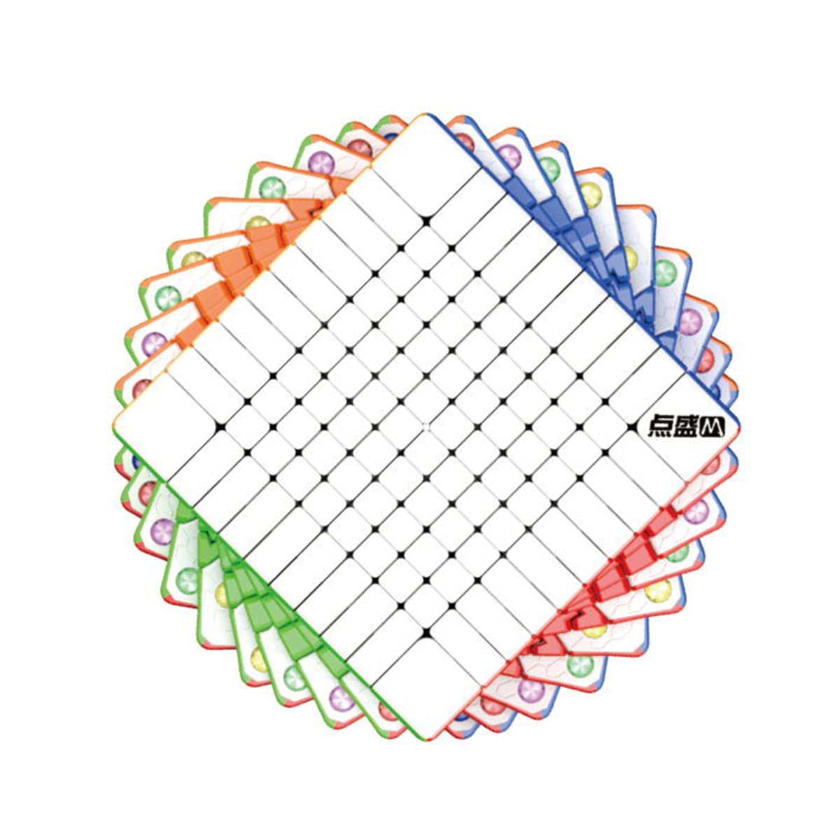 Amazon.com: HELLOCUBE DianSheng Galaxy 10 M Magnetic 10x10 Speed