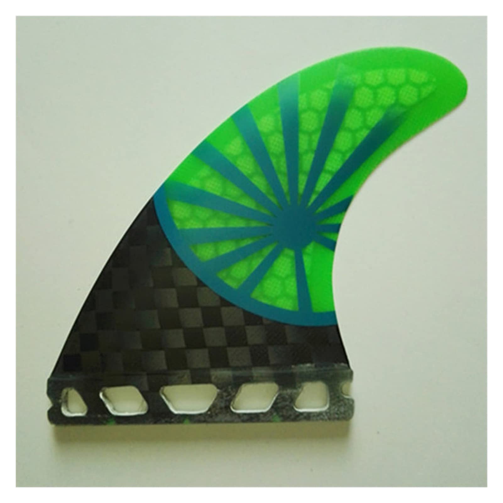 MERHOVO Tabla de Surf eléctrica, 3pcs Surfboard Tail Fins Sup Longboard Fin Thruster Surfboard Accesorios