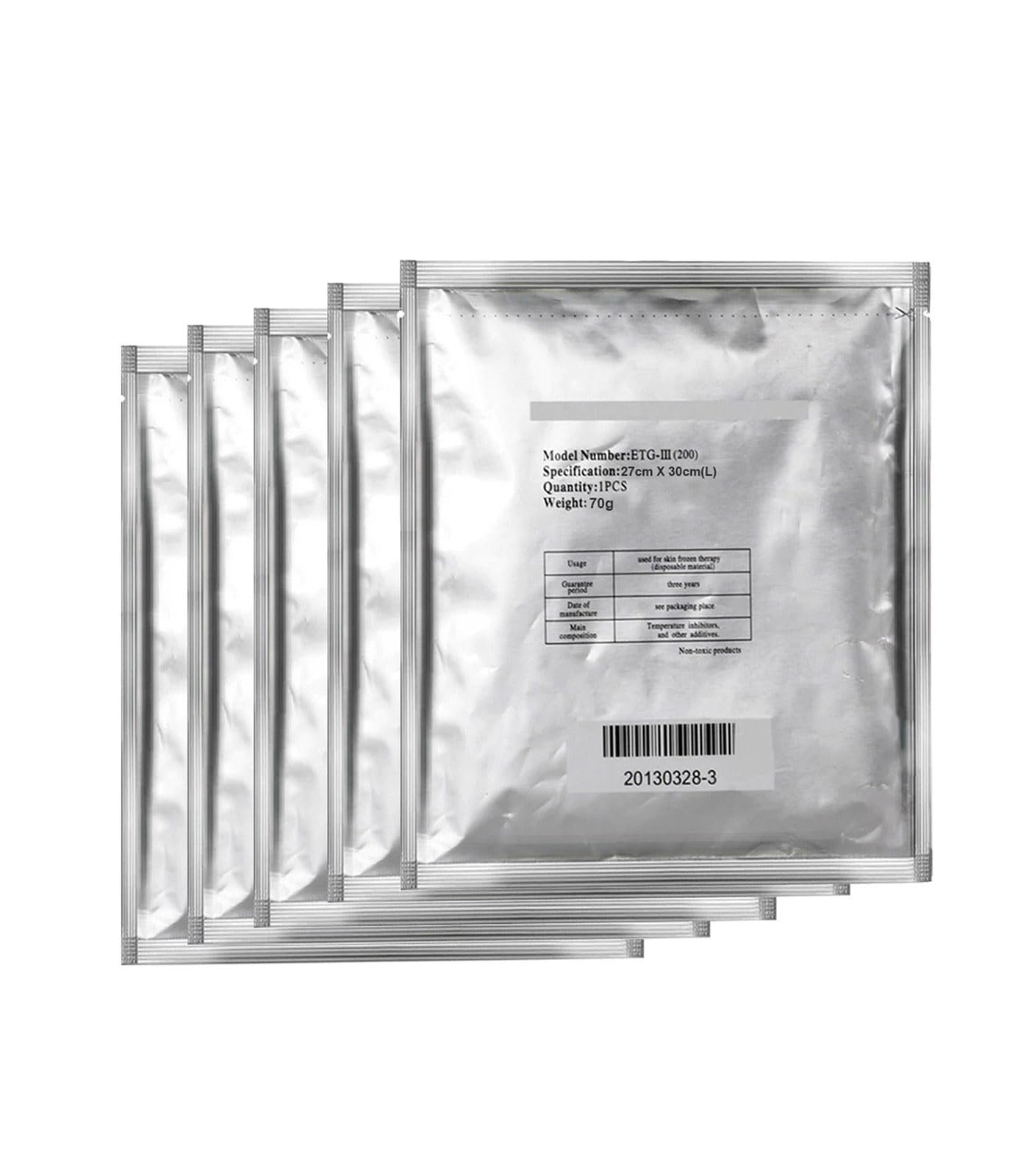 Membrana Antifreeze per il congelamento dei grassi, cuscinetti antigelo, grandi dimensioni, confezione da 14 per la criolipolisi (34 x 42 cm, 110 g)
