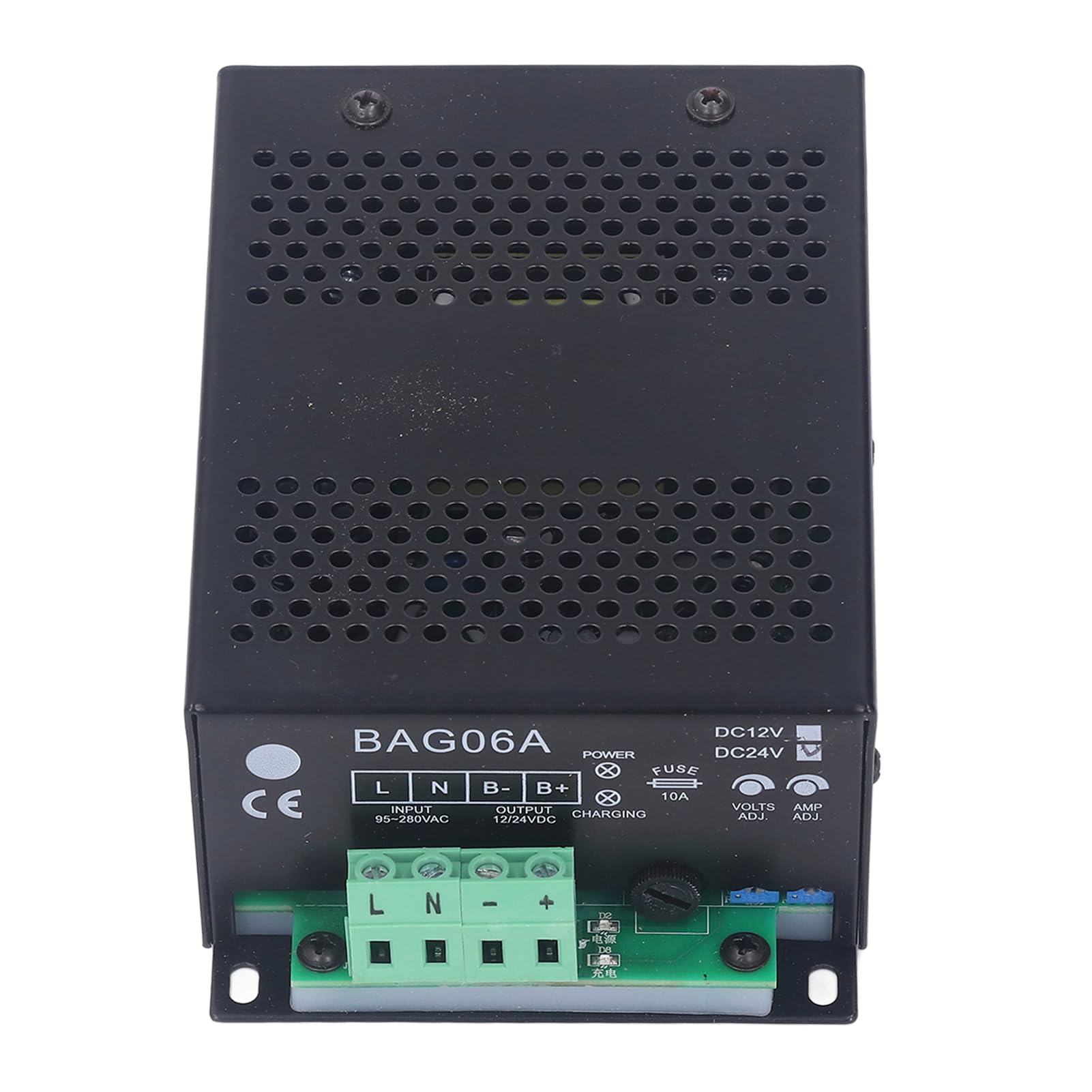 Cocoarm Ładowarka Samochodowa Inteligentny moduł ładowarki Akumulatora Samochodowego 12 V 24 V AC 95 do 280 2-stopniowe ładowanie Regulowany Prąd dla Agregatu Prądotwórczego Konserwacja Akumulatora