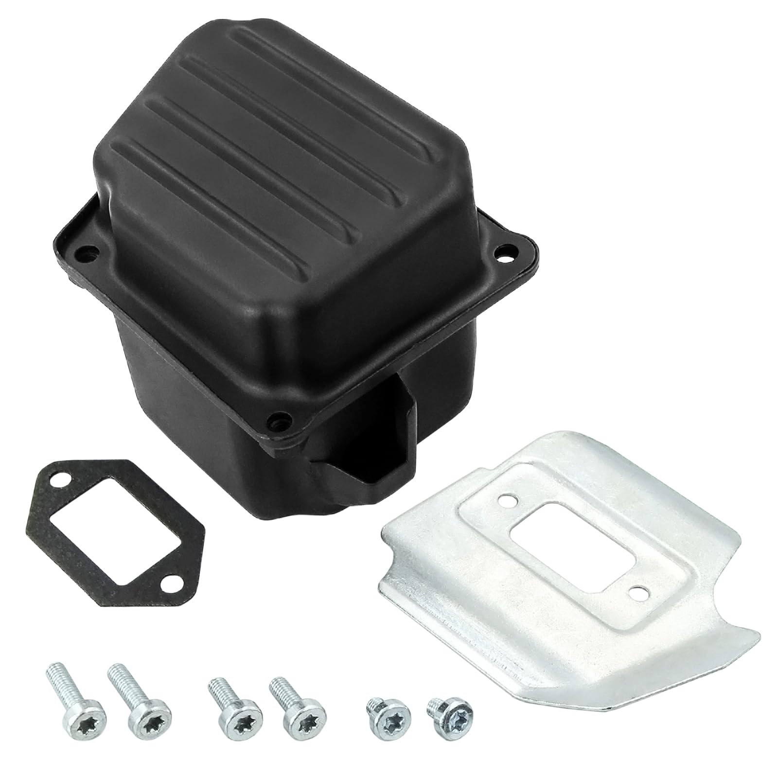 Auspuff Schalldämpfer Set Für STIHL Kettensägen 034 036 MS340 MS360 - Inkl. Dichtung & Schrauben