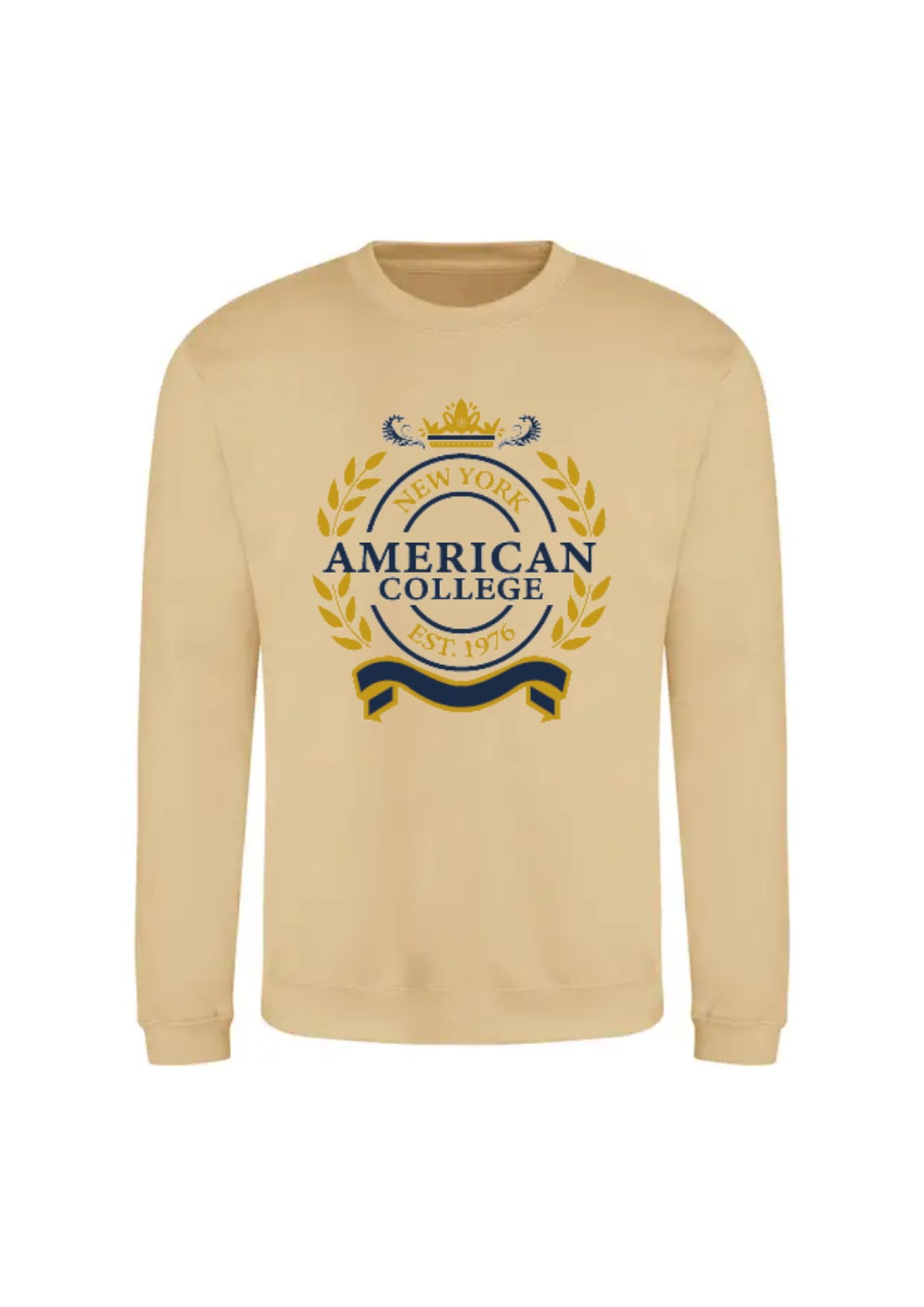 AMERICAN COLLEGE Sweat Col Rond Enfant Mixte - Coton Doux Et Confortable - Collection 2024