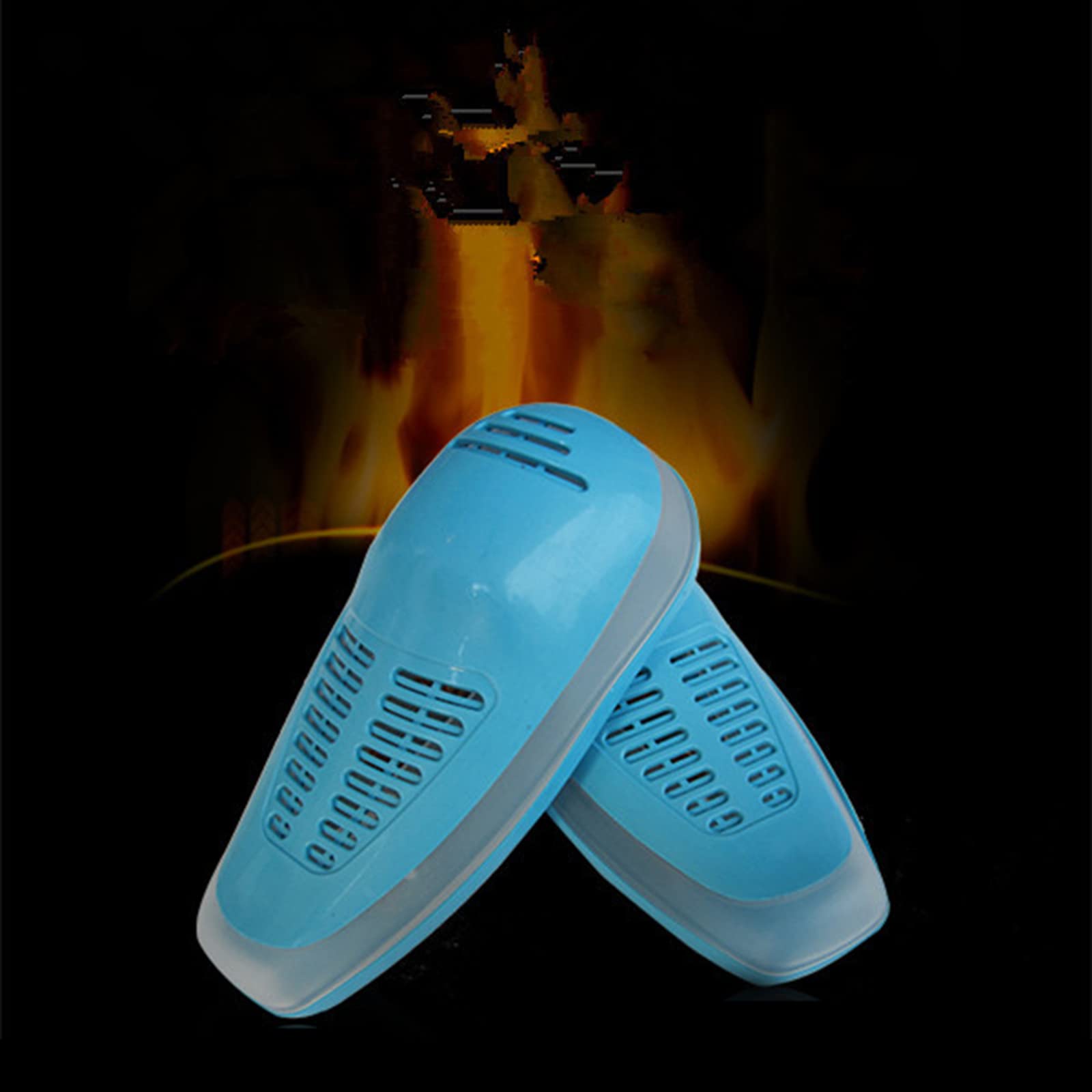 Chauffe-Chaussures Portable USB Chauffe-Pieds Dispositif de déshumidification Séchage Rapide pour Bottes Mouillées Gants Chaussettes Chapeaux,Blanc