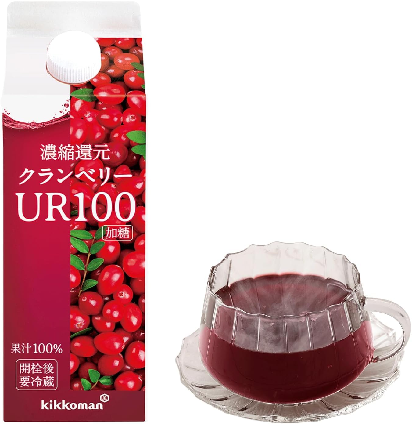 Amazon.co.jp: 【 公式 】 キッコーマン クランベリー UR100 500ml×20