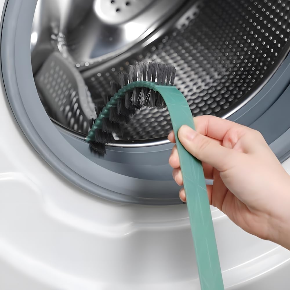 3 Pack Washing Machine Cleaning Brush - Deep Cleaning Tool for Washing Machine Drums, 0.8 * 23.6in, Durable & Flexible 360° Nylon Bristles for Effective Corners