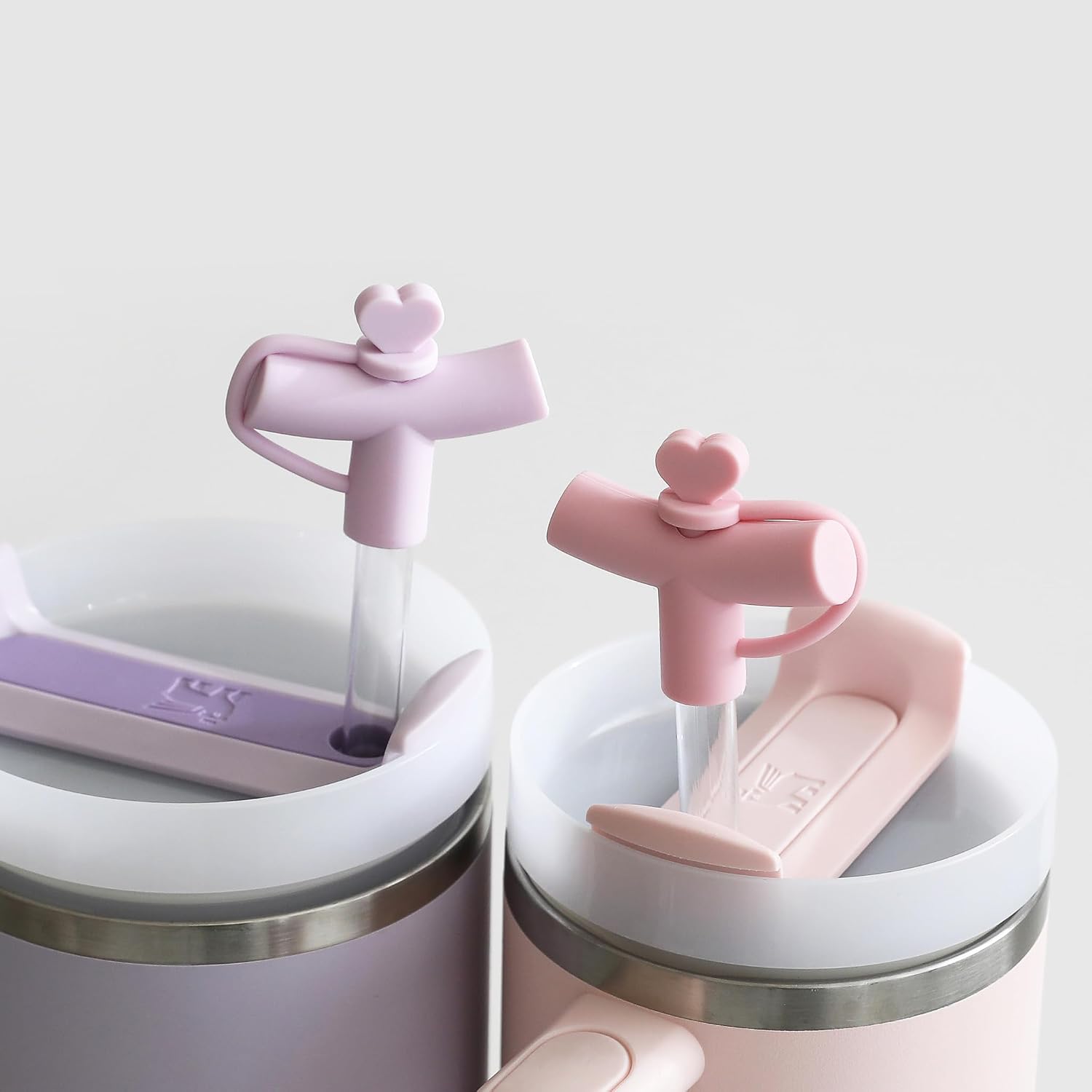 The best MOON Anti Wrinkle Straw Toppers Reusable Stanley Cup Accessories